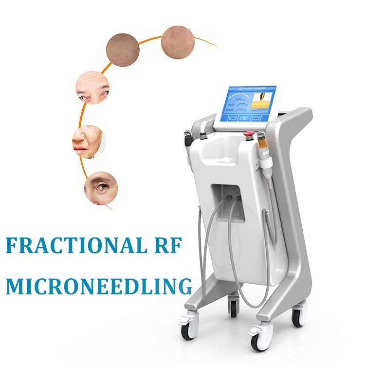 Máquina-de-beleza-facial-Lifting-Facial-Rf-Micro-agulla-fraccional-eliminación de engurras-Rf