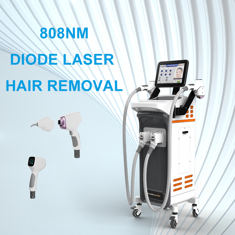 Depilação a laser de diodo 808nm