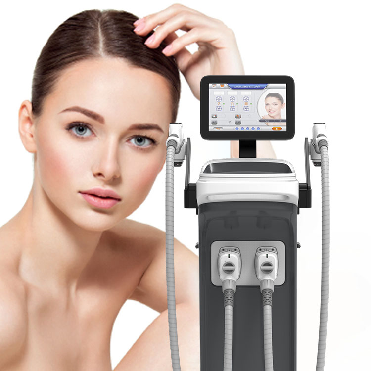 double handles 808 hair removal machine (7)