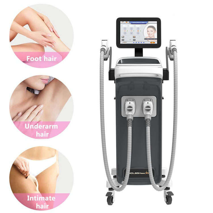 double handles 808 hair removal machine (8)